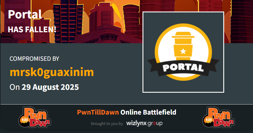 Portal PwnTillDawn